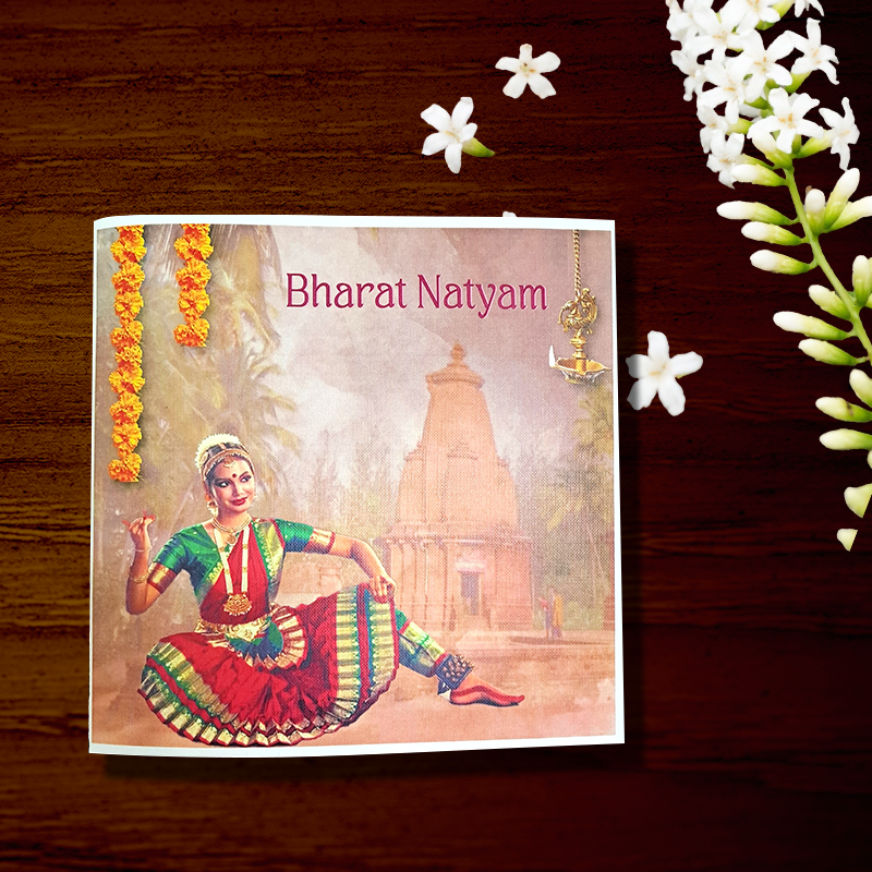 Greeting Card for Birthday or Arangetram Ceremony Invitation