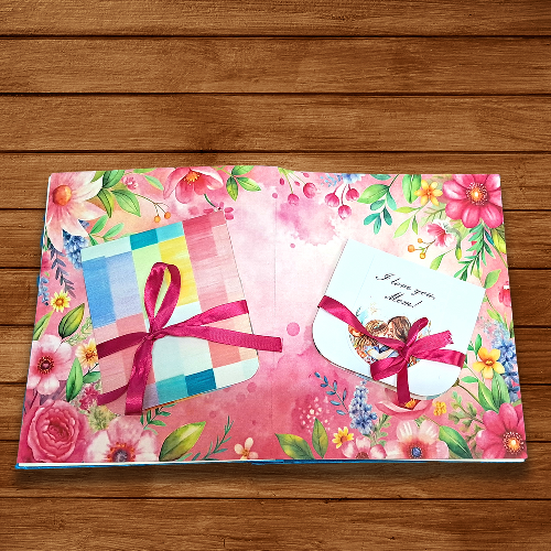 3D Pop Up Personalized Photo Album for Mom – Gift for Birthday & Mother’s Day