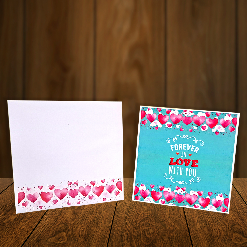 Hearts Explosion 3D Pop-Up Card – Romantic Gift for Loved Ones